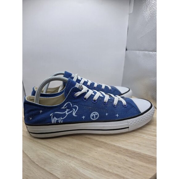 Converse All Stars Unisex Low Luminous Zodiac Aries Women 10.5 Men 8.5 - Picture 3 of 8